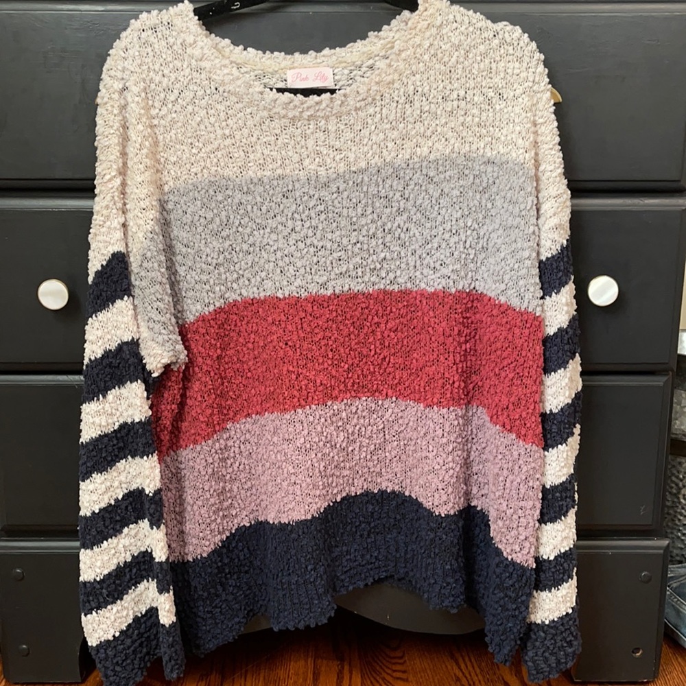 Pink Lily sweater